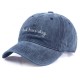 Factory price embroidery design New Bad Hair Day Cap Women Men Hat Washed Baseball Cap